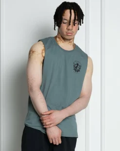 Sparta Regiment Muscle Tank Teal