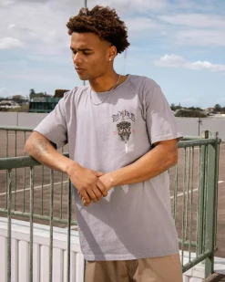Dexter Reigning Dead T-Shirt Grey Acid Outlet
