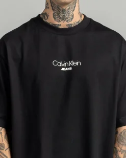 Calvin Klein Relaxed Fit Graphic T-Shirt Black Best