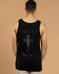 Lucid Reliquary Singlet Black/ Black Outlet