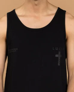 Lucid Reliquary Singlet Black/ Black Outlet