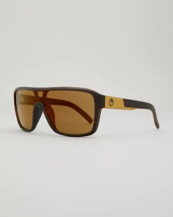 Dragon Alliance Remix Sunglasses Matte Woodgrain/copper Hot