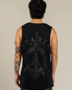 Sparta Reposte Muscle Tank Black