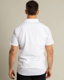 Lucid Requisite Short Sleeve Shirt White Discount