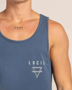 Lucid Resilient Singlet Slate Blue Hot