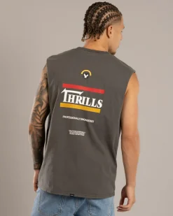 Thrills Responsible Merch Fit Muscle Tank Merch Black Clearance