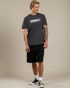 Quiksilver Retro Box T-Shirt India Ink Best
