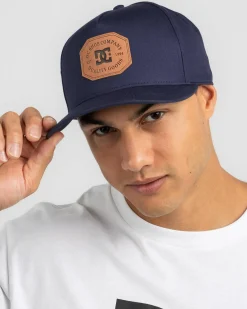 DC Shoes Reynotts Snapback Cap Navy Blazer Discount