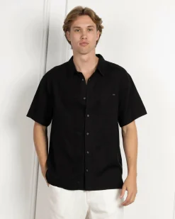 Billabong Ricardo Short Sleeve Shirt Black Outlet