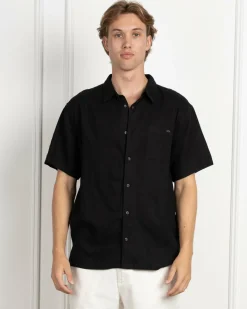 Billabong Ricardo Short Sleeve Shirt Black Outlet