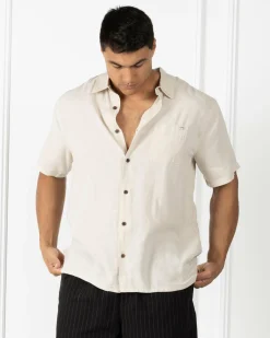 Billabong Ricardo Short Sleeve Shirt Stone Outlet