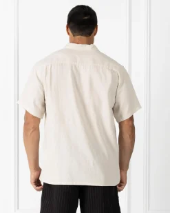 Billabong Ricardo Short Sleeve Shirt Stone Outlet