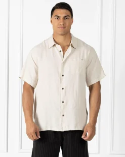 Billabong Ricardo Short Sleeve Shirt Stone Outlet