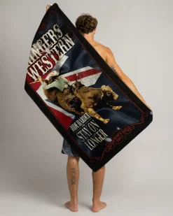 Ringers Western Ride Harder Towel Multi Discount
