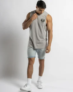 Dexter Rider Muscle Tank Light Grey Acid Outlet