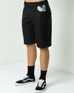Dexter Ringside Walk Shorts Black Online
