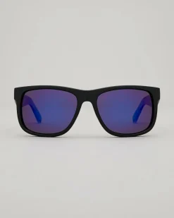 Sin Eyewear Riot Sunglasses Matte Raven/blue Flash Best