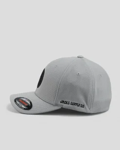 Jacks Rise Flexfit Cap Grey Hot
