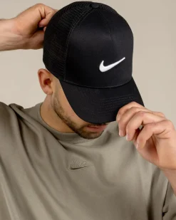 Nike Rise Trucker Cap Black/black/white Sale