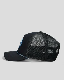 Nike Rise Trucker Cap Black/university Blue Best