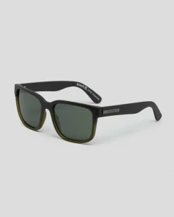 Carve Rival XL Polarised Sunglasses Matte Black / Olive Polar Clearance