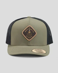 Rip Curl Road Trippin Trucker Cap Olive