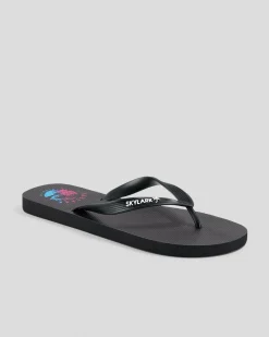 Skylark Roam Thongs Black/multi Hot