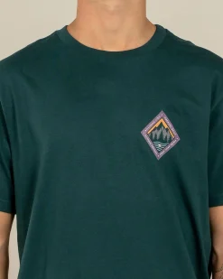 Billabong Rockies ADIV T-Shirt Spruce Green Discount