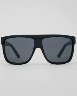 Liive Roller Polarised Sunglasses Matte Black New