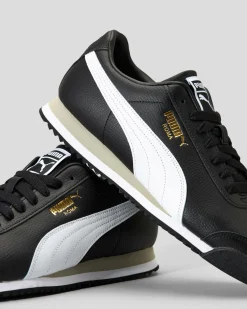 Puma Roma 24 Standard Shoes Puma Black/puma White/puma Team Gold Hot