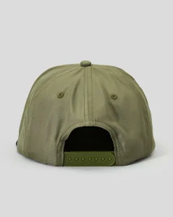 Thrasher Rope Snapback Cap Olive/black Best