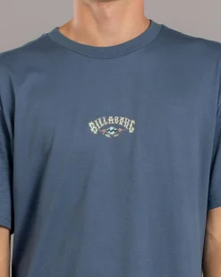 Billabong Rose Arch T-Shirt Steel Blue Online