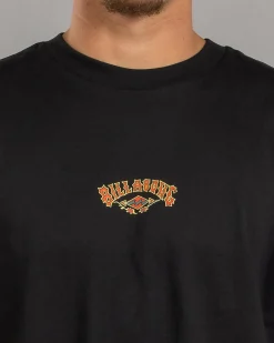 Billabong Rose Arch T-Shirt Washed Black Outlet