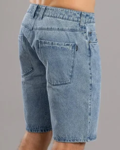 Jacks Rudimental Denim Shorts Mid Blue Clearance