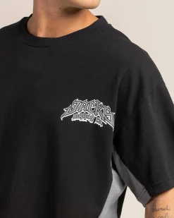 Jacks Rugged T-Shirt Black/grey Clearance