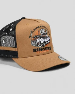 Ringers Western Rum Runner Trucker Cap Clay Hot