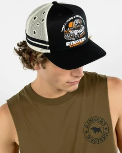 Ringers Western Rum Runner Trucker Cap Black Best