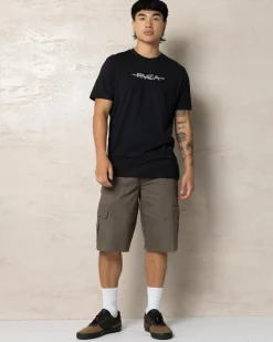 RVCA Inline T-Shirt Rvca Black Hot
