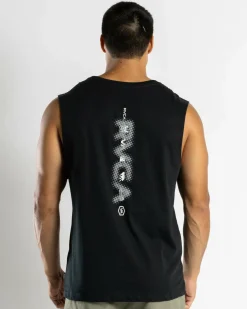 RVCA Suds Muscle Tank Black Best