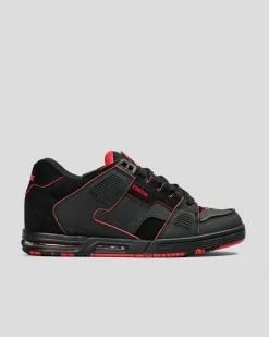 Globe Sabre Shoes Black/red/mosaic Discount