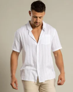 Skylark Saga Short Sleeve Shirt Bone Sale