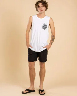 Salty Life Sail Elastic Waist Shorts Black Best