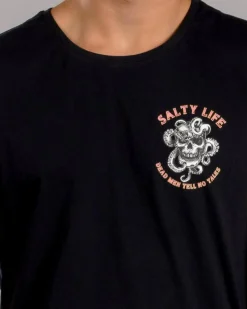 Salty Life Sailmaker Muscle Tank Black Sale