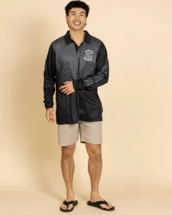The Mad Hueys Sailor Anchor Fishing Jersey Charcoal Sale