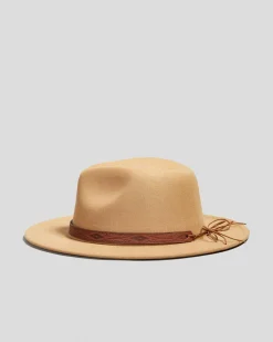 Miscellaneous Salamanca Panama Felt Hat Light Brown Outlet