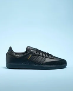 adidas Samba ADV Shoes Black/core Black/team Royal Blue
