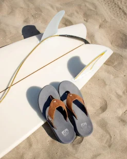 Reef Santa Ana Thongs Grey/tan Outlet