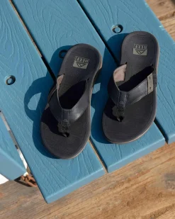 Reef Santa Ana Thongs Black