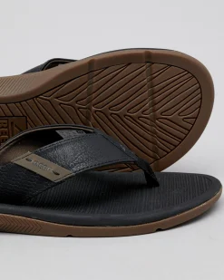 Reef Santa Ana Thongs Black