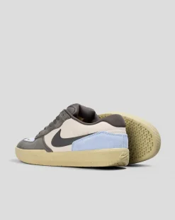 Nike SB Force 58 Shoes Lt Orewood Brn/medium Ash-psychic Blue Best